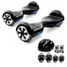 Conjunto Dois Skate Elétrico Hoverboard Preto + Conjunto de Pro - 8