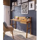 Ver imagem 1 de ESCRIVANINHA OFFICE INDUSTRIAL RETRO PARA QUARTO ESCRITORIO NATURE