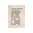 Ver imagem 2 de Porta-retrato de Poliestireno Geometric Cinza 10cm X 15cm