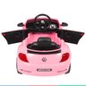 Carro Elétrico Infantil Controle Radio Fm Usb Bluetooth Criança até 30kg Luz Som Fusca Beetle Dune - 8