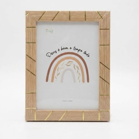 Porta-Retrato Estilo Boho para Foto 15x20cm: Elegância e Afeto na Decoração:1,