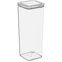 Kit Jogo 3 Potes Herméticos Encaixáveis Organizador Cozinha - 5