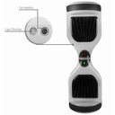 Ver imagem 5 de Hoverboard Skate Elétrico Scooter com dois Par Joelheira Preta