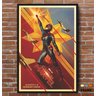 Quadro Pôster Filme Capitan_Marvel_V3 60x90 - 3