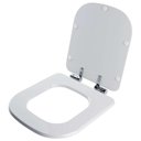 Ver imagem 2 de Assento Sanitario Poliester com Amortecedor Debba Branco para Vaso Roca