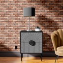 Ver imagem 3 de Papel de Parede Ades. 3d Tijolo Marrom Envelhecido Rolo 3m Tijolinho Envelhecido