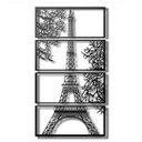 Ver imagem 1 de Quadro de Parede Árvore em Mdf - Torre Eiffel