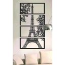 Ver imagem 3 de Quadro de Parede Árvore em Mdf - Torre Eiffel