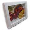 Quadro Maça 18x24cm Moldura Acetinada 3D Decoupage Decoração Fr - 2