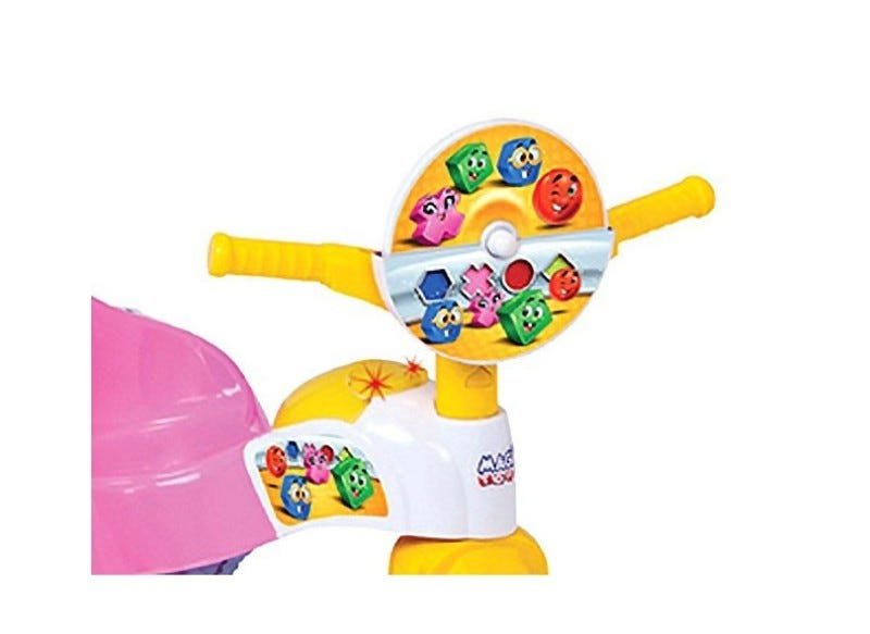 Triciclo Tico Tico Formas Com Som e Luz - Magic Toys