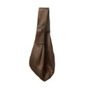 Ver imagem 2 de Bolsa de Transporte Canguru Cachorro Gato Pet Animal Tecido Respiravel Tira de Ombro Confortavel Res