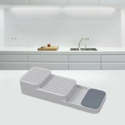 Gaveta Faqueiro porta Faca Separação Organizador Caixa Cozinha Sebo Talheres - 2
