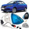 Aspirador de Pó Portátil 12v Novo Limpa Carro Changan Alsvin 2021 Tech One Aspirador de Pó 60w - 3