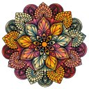 Ver imagem 3 de Adesivo de Parede - Mandala Cor Dekalque Adesivo Adesivo de Parede Recortado 75X75
