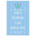 Ver imagem 1 de Quadro Placa Decorativa Infantil Príncipe D’Rossi