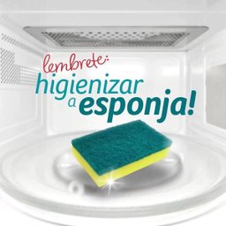 Kit 32 Unidades Esponja Bucha Multiuso Condor 8 Pacotes X 4 Esponjas Dupla Face Agente Antibacterian - 3