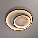 Ver imagem 6 de Plafon Loop Preto 62cm LED 60W 3000K HM008WB Bella ST2554