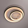 Plafon Loop Preto 62cm LED 60W 3000K HM008WB Bella ST2554 - 6