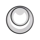 Ver imagem 4 de Plafon Loop Preto 62cm LED 60W 3000K HM008WB Bella ST2554