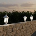 Ver imagem 4 de Balizador de Jardim Branco Alumínio 31cm Luminária Lente Fosca Murro Decorativo Dital