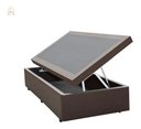 Ver imagem 2 de Cama Box Bau Solteirão 0,96 X 2,03 Blindada Super Reforçada - Marrom Corino