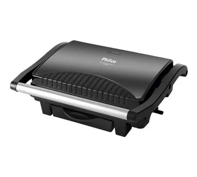 Sanduicheira e Grill Philco Press Titanium Inox Pgr08t 220v - 2