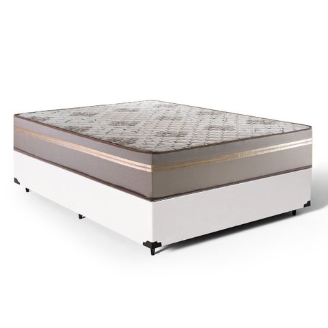 Cama Box com Colchão de Espuma D33 Millenium One Face Casal 138cm