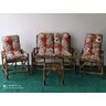 Poltronas De Bambu Conjunto Completo Jogo De Cadeiras Jardim - 1