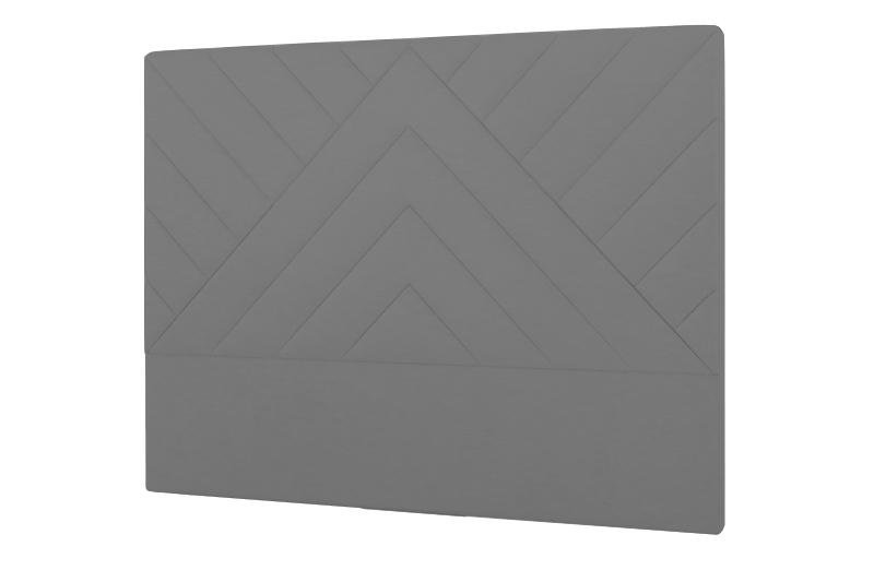 Cabeceira Sky Plus Casal 1400mm Linho Chumbo - Simbal | MadeiraMadeira