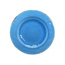 Ver imagem 2 de Jogo 4 Pratos Sobremesa 21cm Melamina Blue Não Quebra Plastico Resistente Não Risca Luxo Gourmet