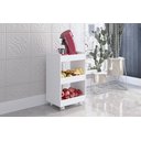 Ver imagem 2 de Mesa Auxiliar C/ Rodinhas P/ Salão de Beleza / Manicure