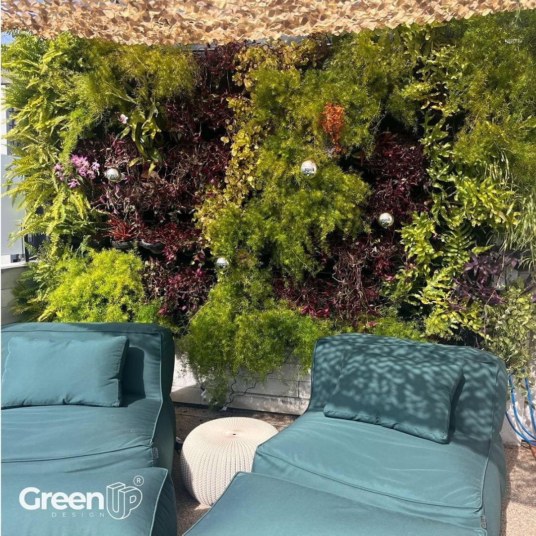 Kit 5 Módulos Greenplast de 1 Metro + Irrigação + Temporizador Brisa Greenup Design - 10