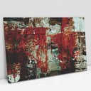 Ver imagem 1 de Quadro Decorativo em Canvas Abstrato Colors - Moldura Madeira - 60 x 40cm