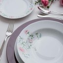 Ver mais imagens de Jogo de Jantar 60 Peças Chá Café Tereza Porcelana Schmidt