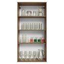 Ver imagem 5 de Cristaleira Suspensa 70 Cm 2 Portas de Vidro Vik Madesa