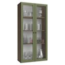 Ver imagem 2 de Cristaleira Suspensa 70 Cm 2 Portas de Vidro Vik Madesa