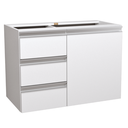 Ver imagem 1 de Balcão Móvel Gabinete Mdf para Banheiro sem Tampo 70cm Esquerdo