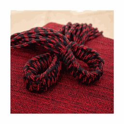 Rede de Dormir Jeans Life Vermelho com Preto - 3