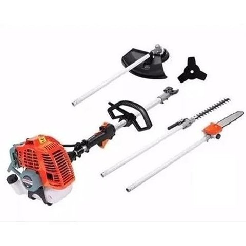 Roçadera Gasolina Multifuncional 5x1 63cc Podador Cerca Viva
