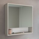 Ver imagem 5 de Armário de Banheiro Aéreo 60cm com Espelho e 2 Portas Bari Art In Móveis