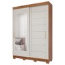 Guarda Roupa 2 Portas 3 Gavetas Liz Cinamomo Off White - 2