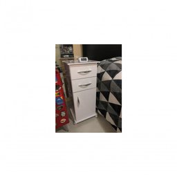 Armário Multiuso Quarto 2 Gavetas C/ Prateleiras - 4