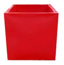Ver imagem 4 de Vaso Plantar plantas Quadrado Polietileno 20x20 BGPLASTICOS V10 VERMELHO PAU BRASIL 005