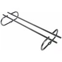 Ver imagem 4 de Kit 4 Suportes Organizador Armário Porta Taças Cromado 35cm