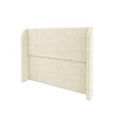Ver imagem 5 de Cabeceira Casal Estofada Ideal para Cama Box 140cm Bouclé - Creme