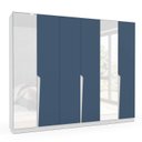 Ver imagem 3 de Guarda Roupa Casal 6 Portas e 4 Gavetas com Espelho 240848 Linha Porto Politorno Móveis