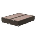 Ver imagem 2 de Box Baú Casal Bipartido Probel Luxo Suede