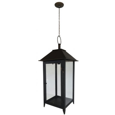 Lustre Design Lanterna Marroquina Dourado Artesanal Rustico Salão de Festas - Verniz