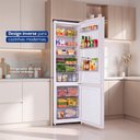 Ver imagem 2 de Geladeira Inverse Frost Free 401 Litros Hq Inverter Multi Airflow Flex Zone White Glass Hq-401BMFFFS