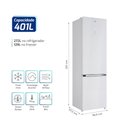 Ver imagem 4 de Geladeira Inverse Frost Free 401 Litros Hq Inverter Multi Airflow Flex Zone White Glass Hq-401BMFFFS